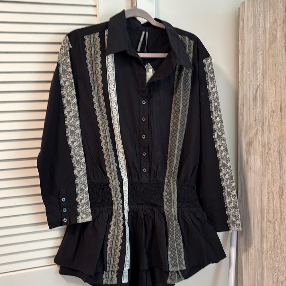 Anthro blouse.